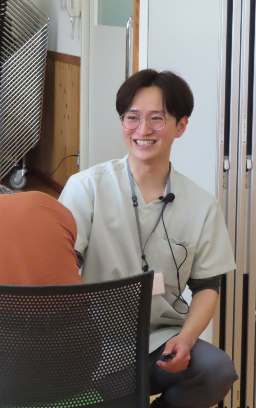 笑顔の北澤岬